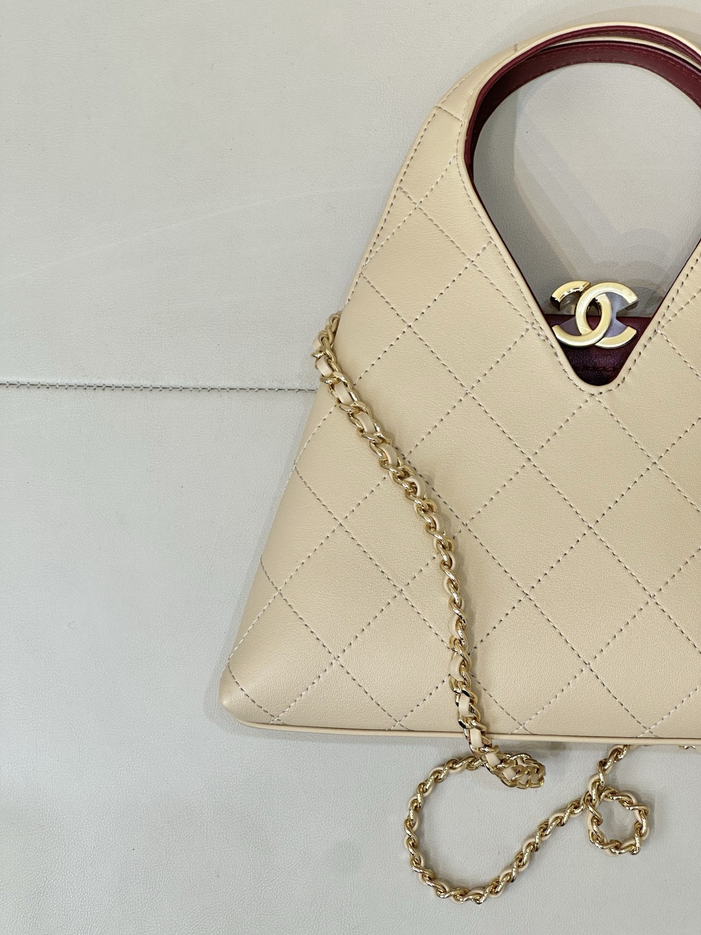 Ch**el Tote Shopping Bag AS6392 23x23x7cm