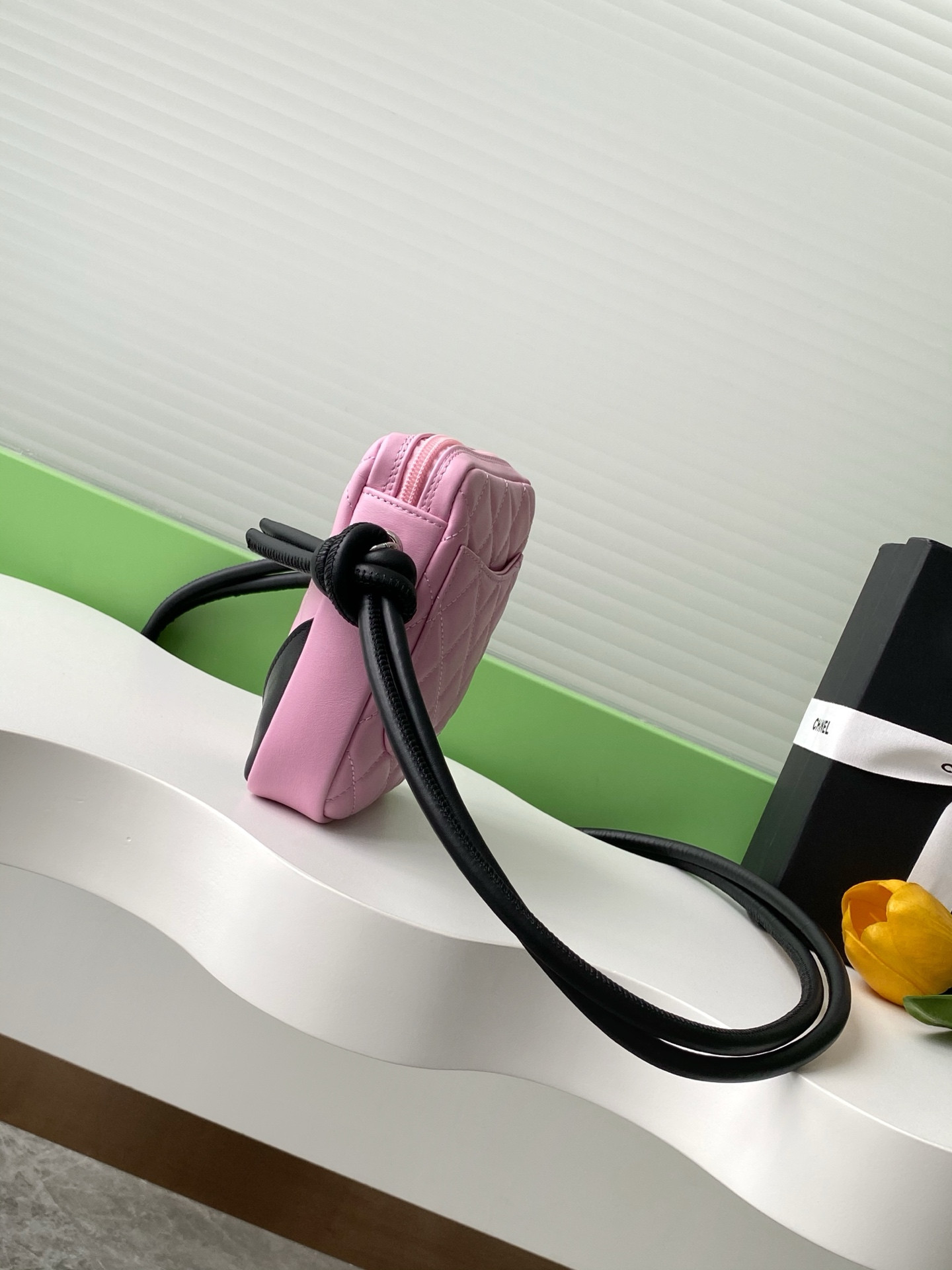 Ch**el cambon line crossbody bag 13x15x3.5cm