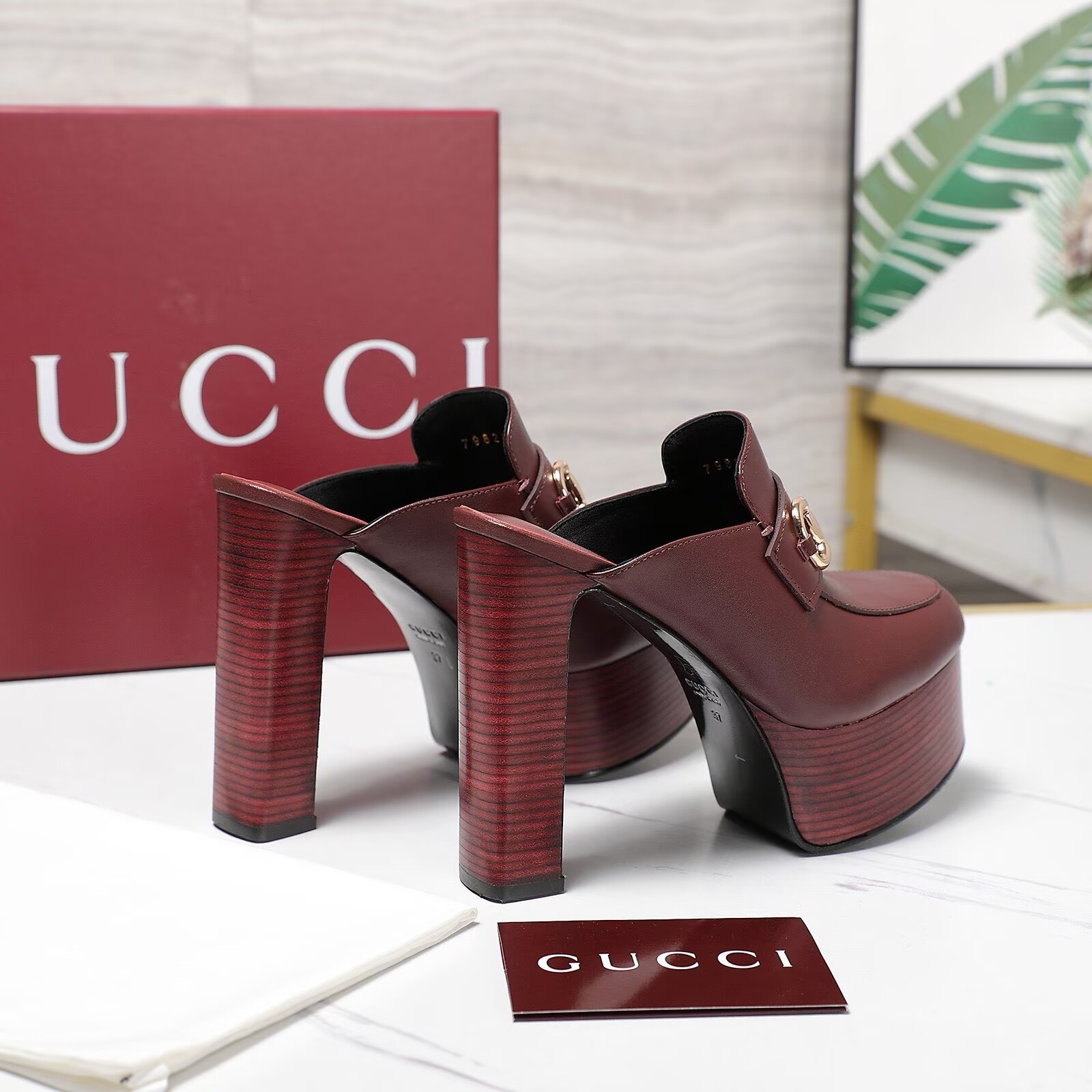 UA Gvc*1 Horsebit Mules 13.5cm Heel