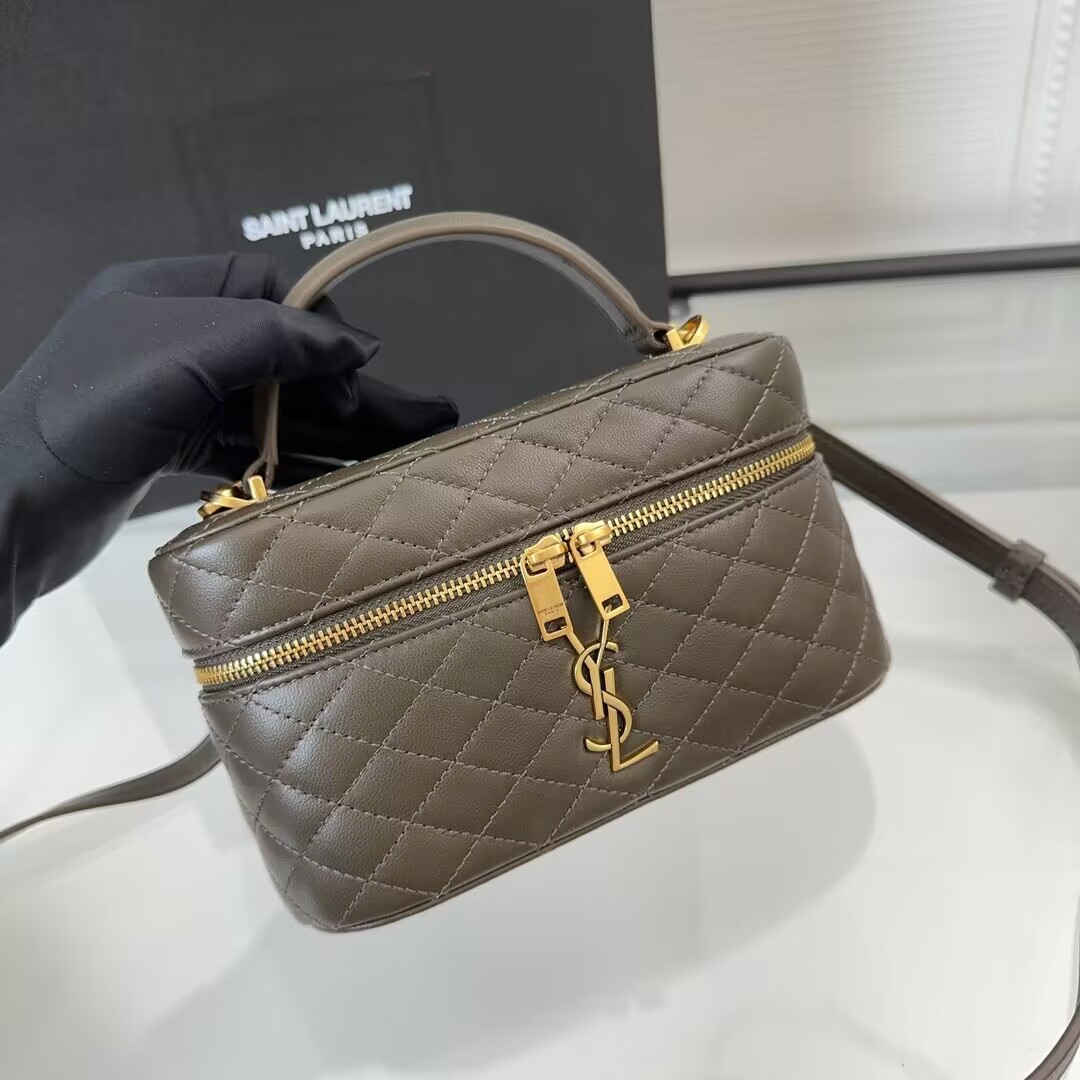 Y51 GABY VANITY BAG IN LAMBSKIN 18 X 11 X 6.5 CM