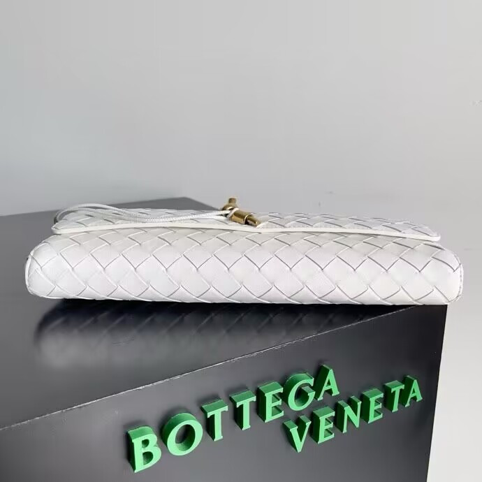 B0tt*ga Ven*ta Long Clutch Andiamo With Handle Fondant 31x13x3cm