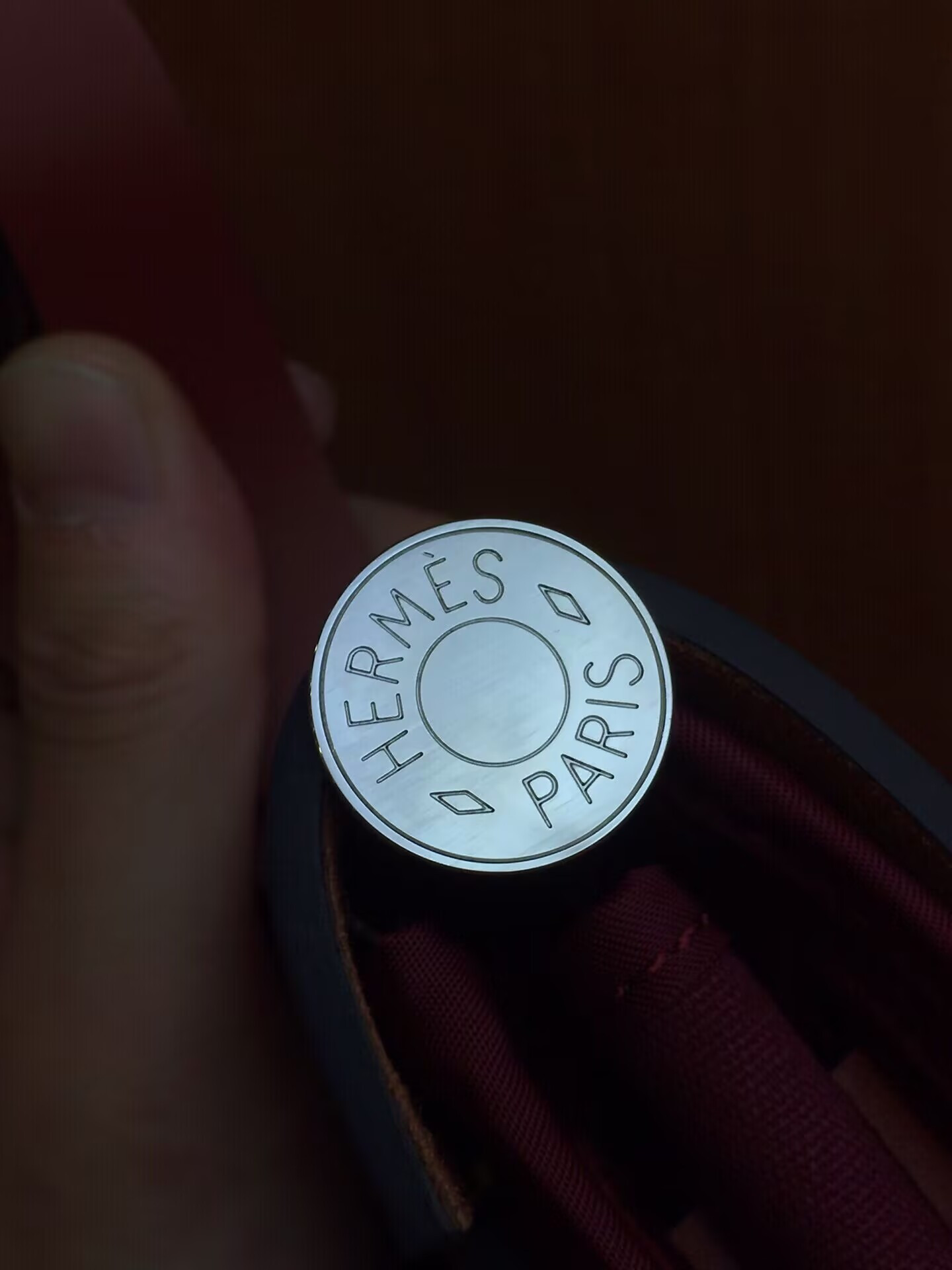 H**me5 Herbag 31cm (Metallic finish selectable gold/ silver)