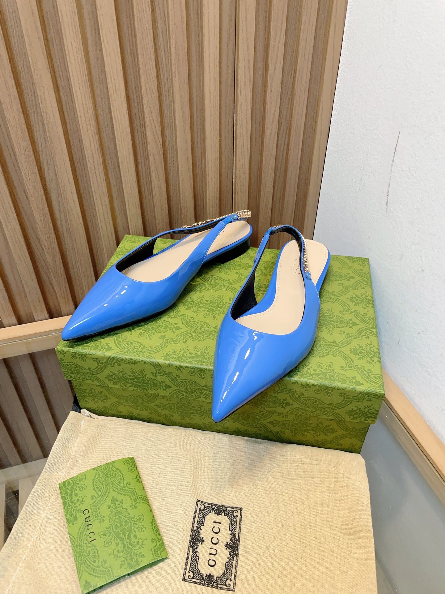 Gvc*1 SIGNORIA SLINGBACK PUMP flat shoes