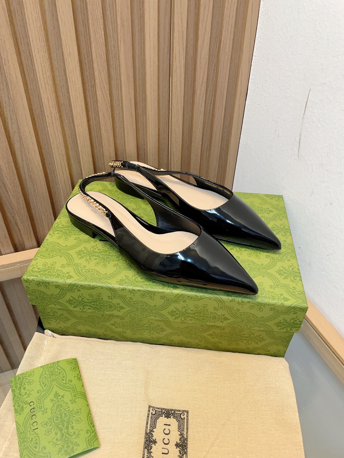 Gvc*1 SIGNORIA SLINGBACK PUMP flat shoes