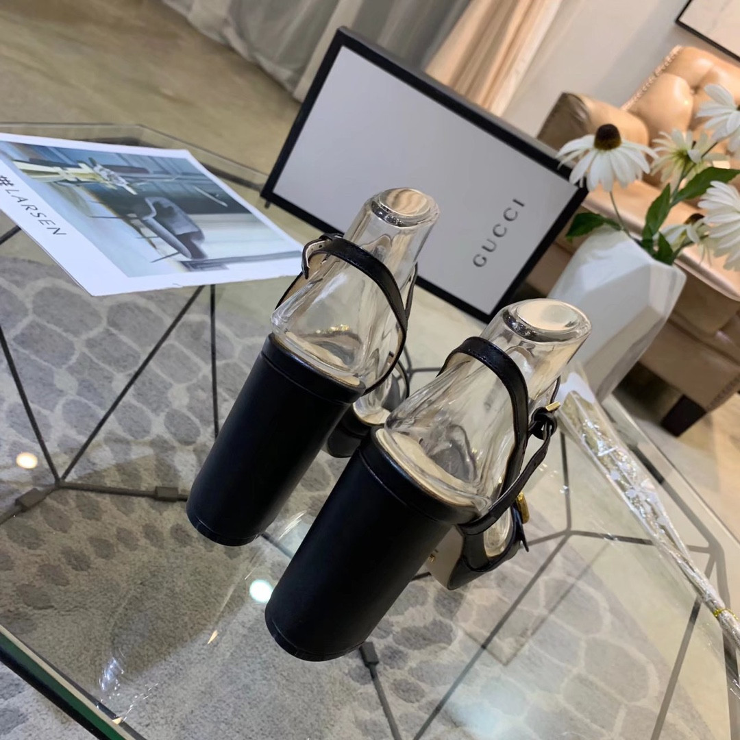 UA Gvc*1 LEATHER HIGH-HEEL SANDAL