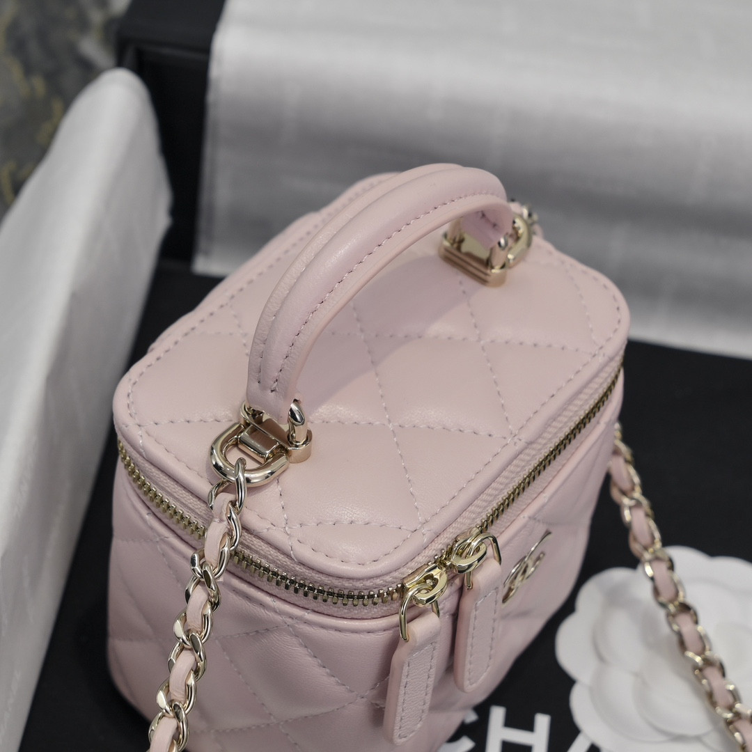 Ch**el MINI Box Bag 10x9x7cm