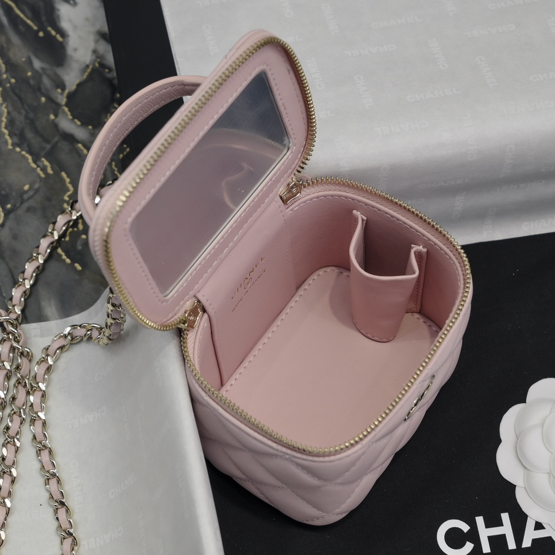 Ch**el MINI Box Bag 10x9x7cm