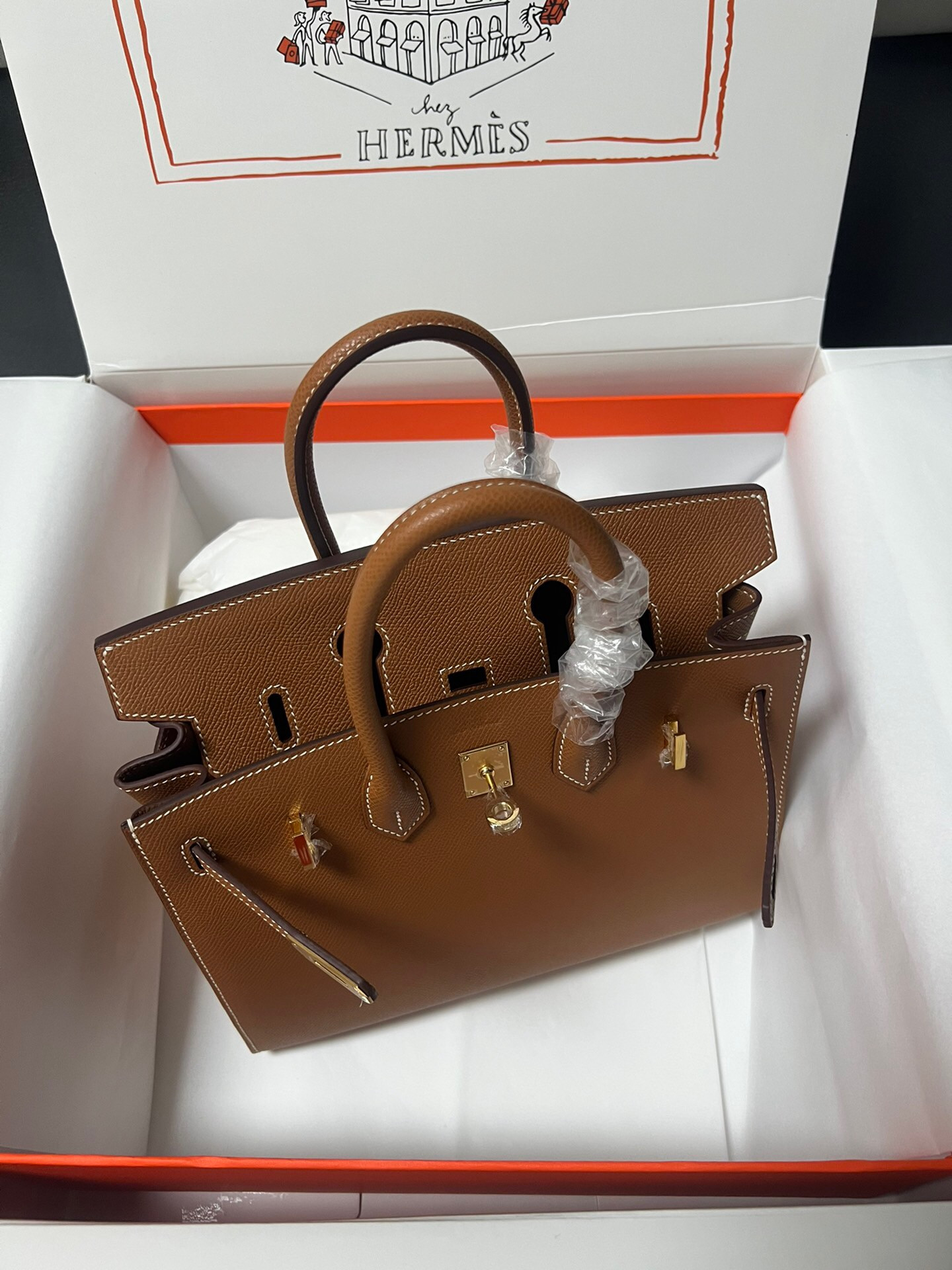H**me5 BIRKIN EPSOM 25 30