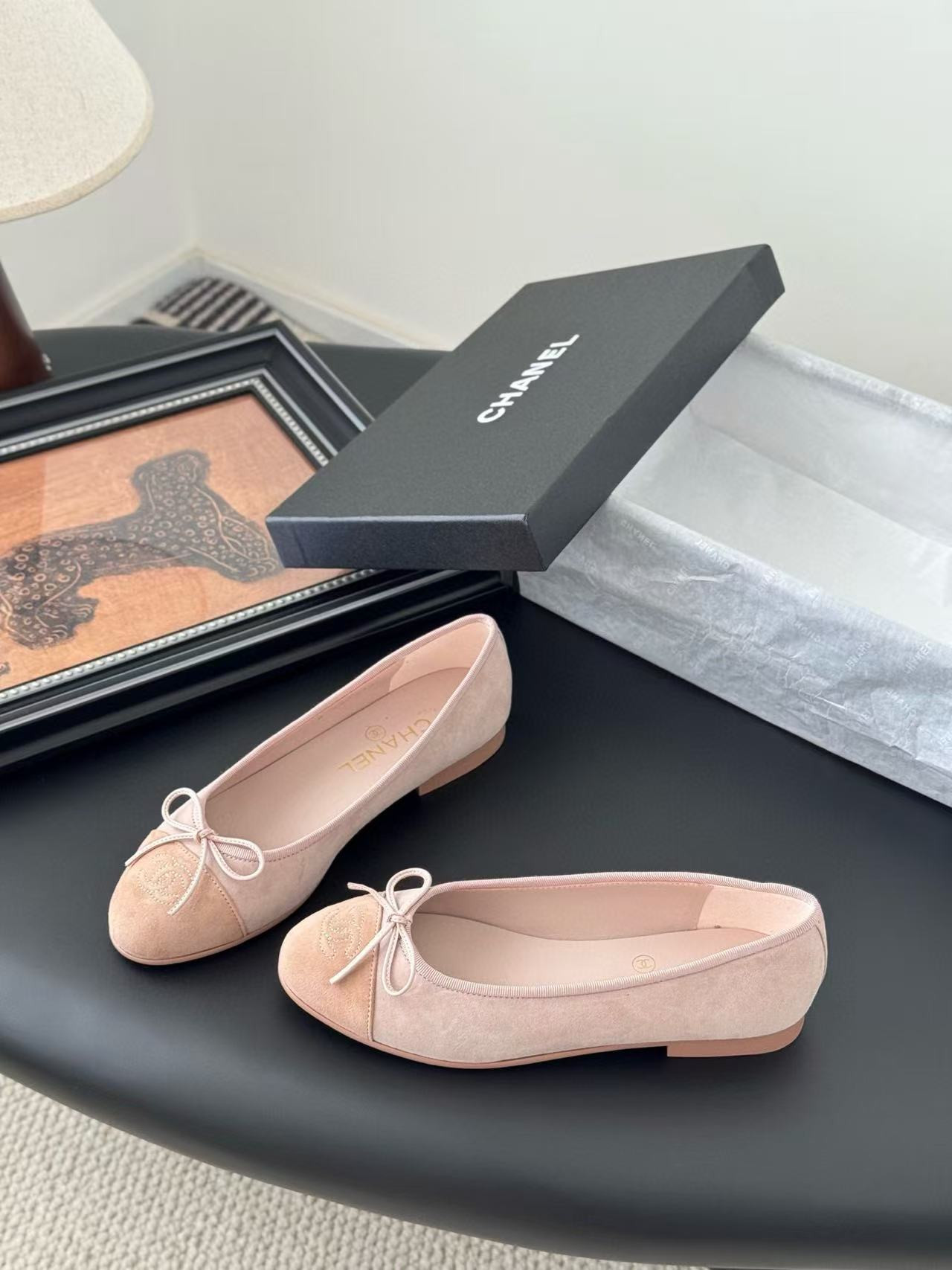 UA Ch**el Ballet flats