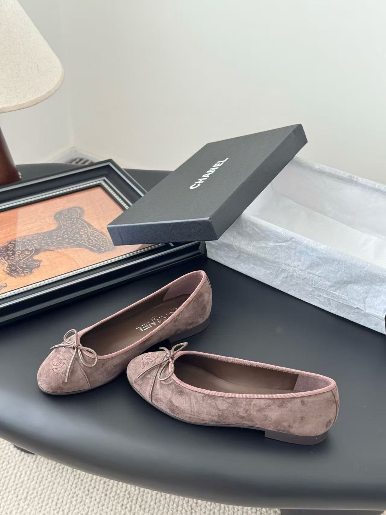UA Ch**el Ballet flats