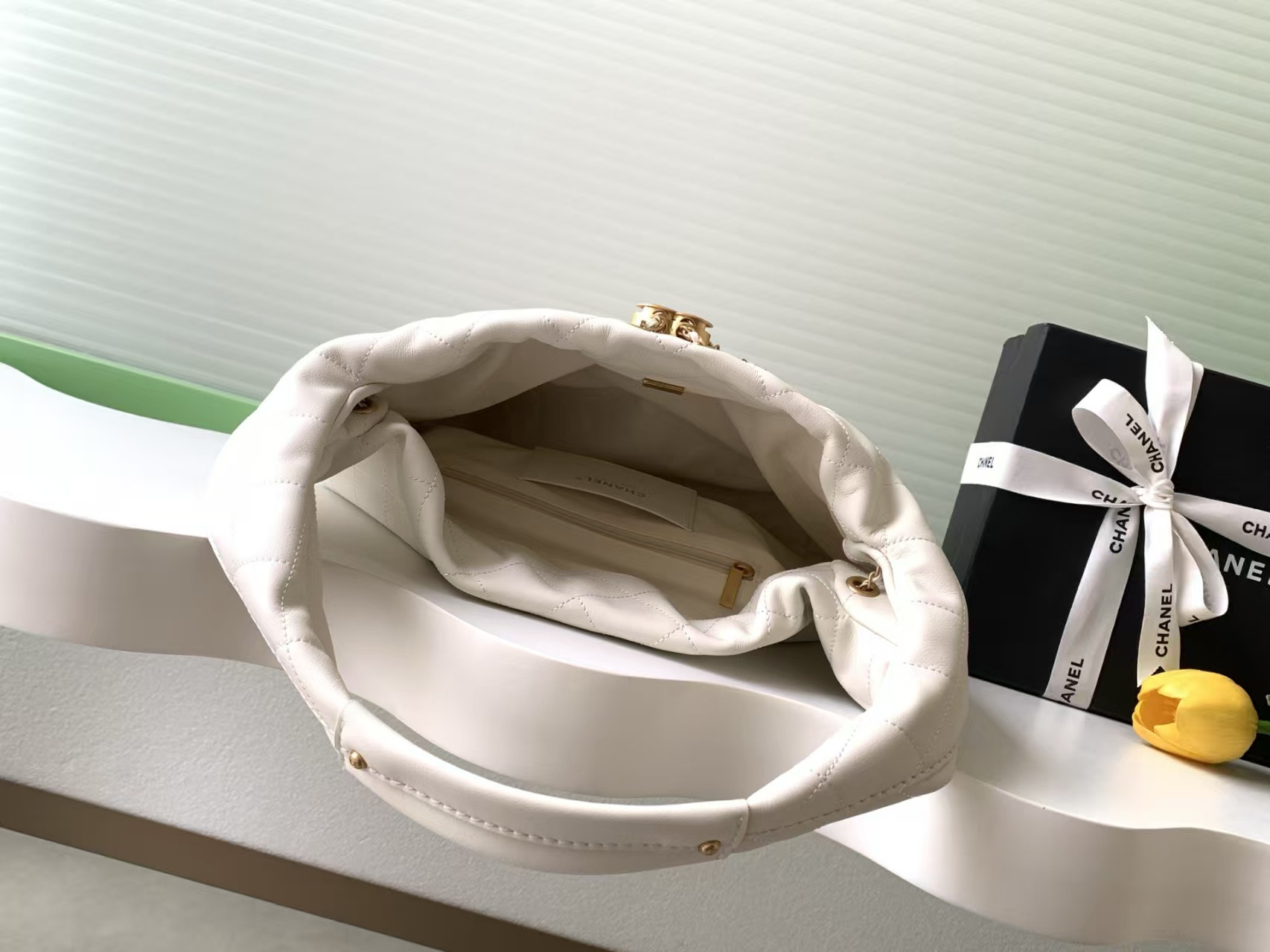 Ch**el Large Hobo Bag 30x12x45cm