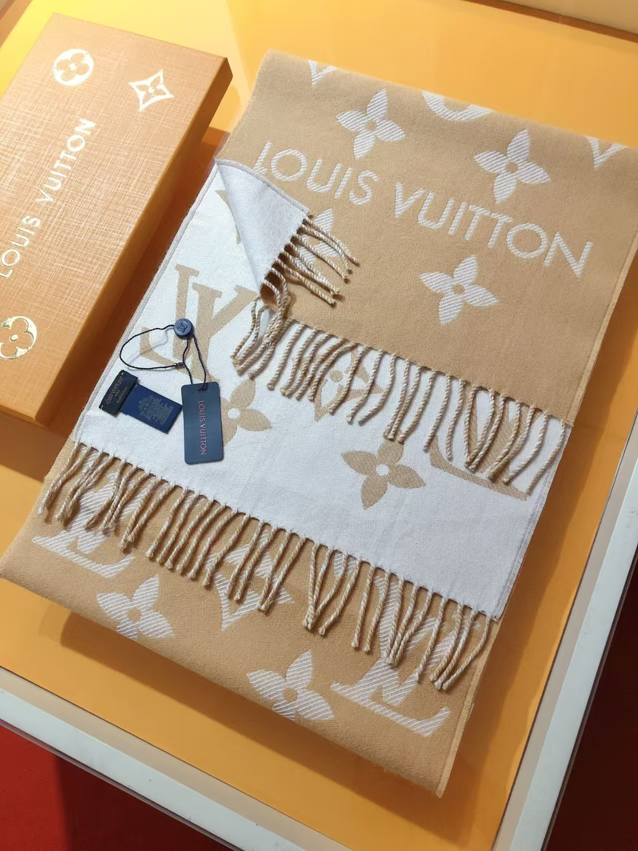 Louis Vuitton Monogram scarf