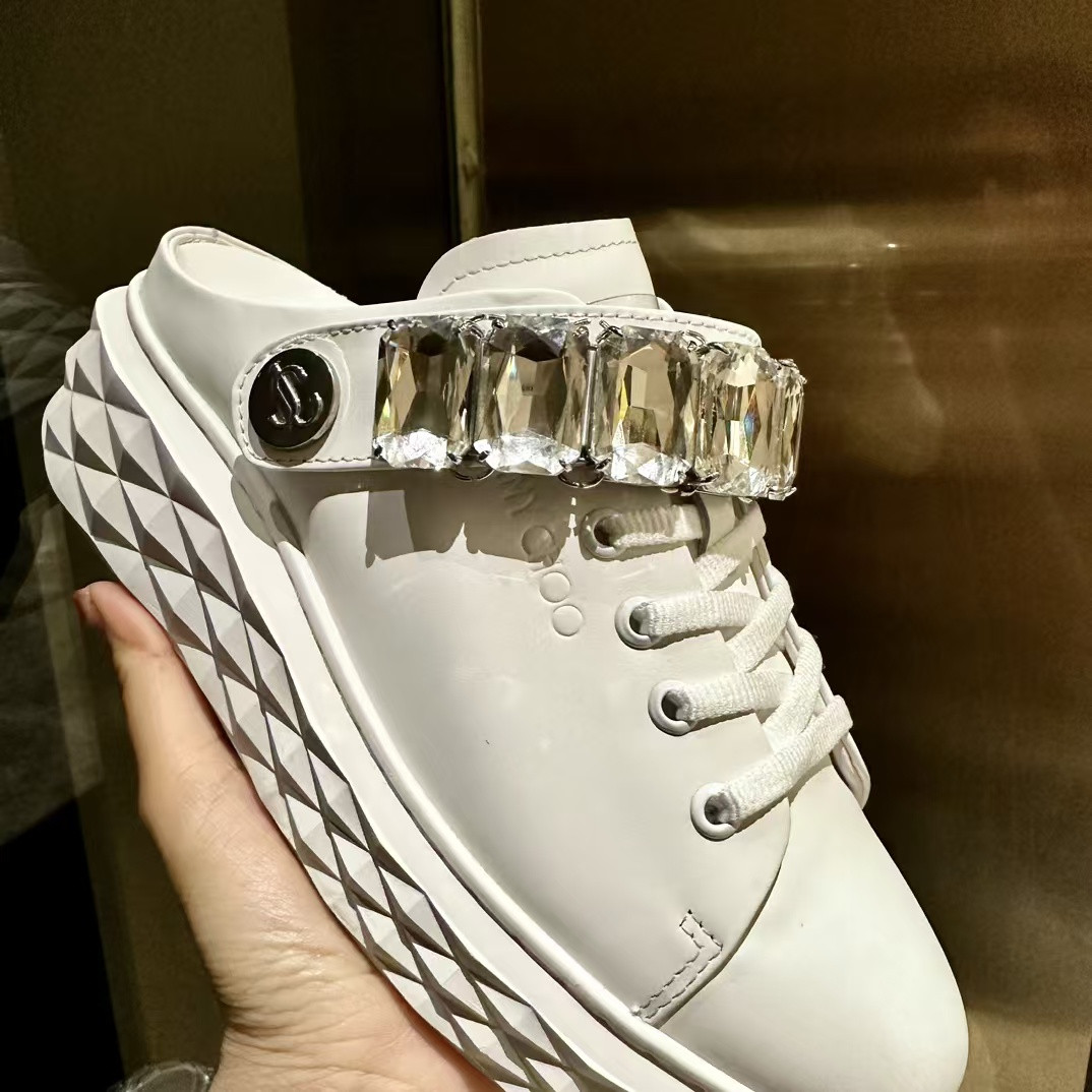 ua j1m*y ch00 D1am0nd sling sneakers