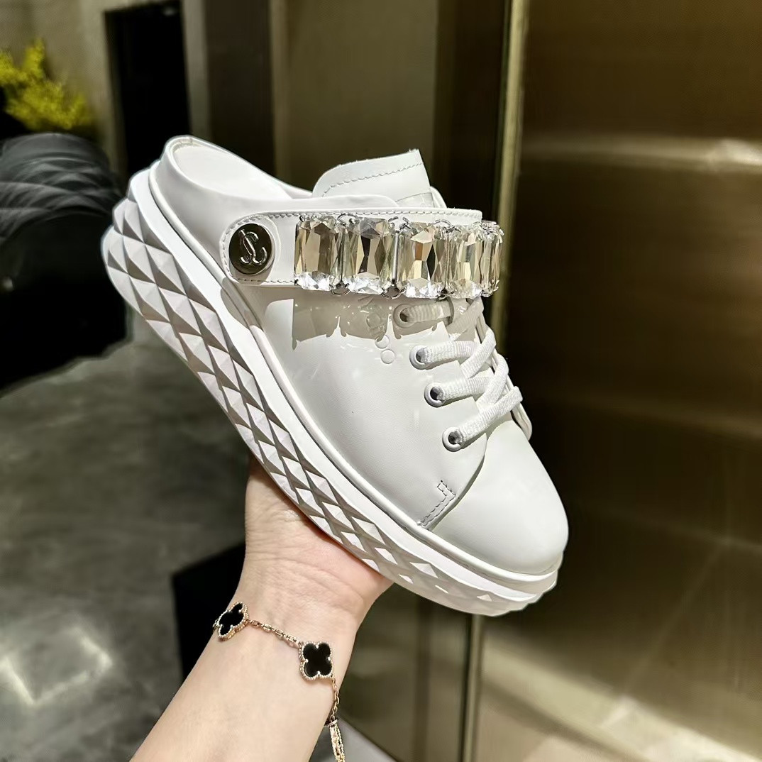 ua j1m*y ch00 D1am0nd sling sneakers
