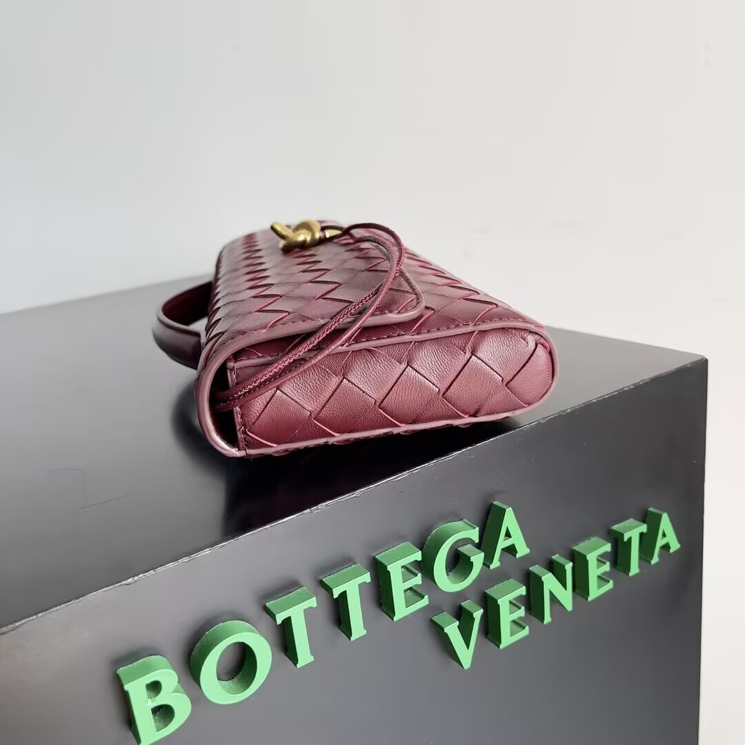 B0tt*ga Ven*ta Long Clutch Andiamo With Handle Fondant 31x13x3cm