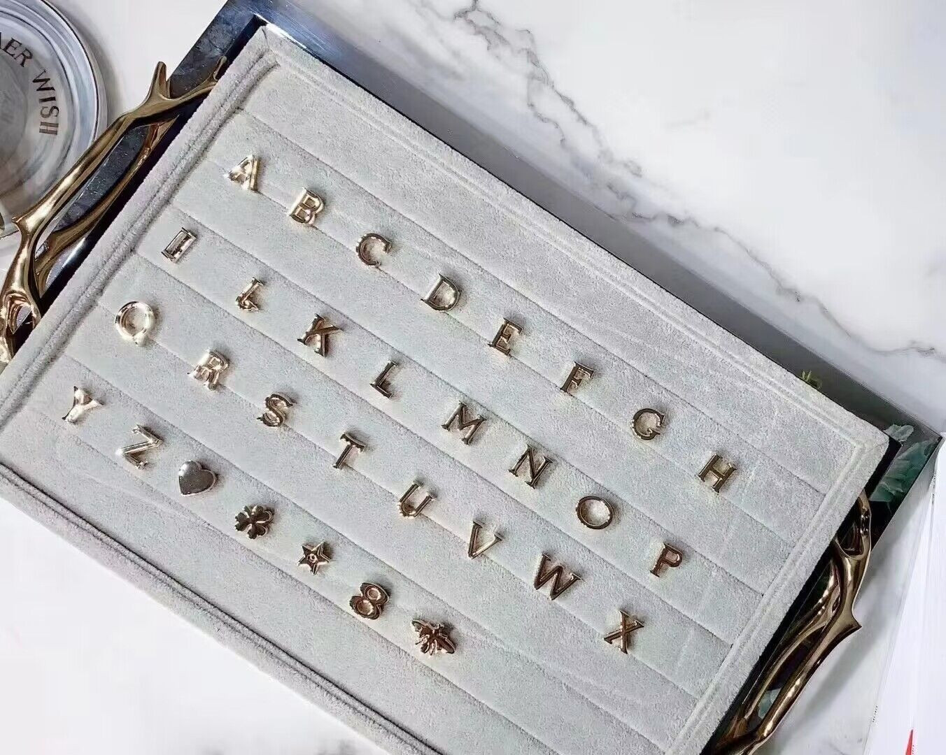 Small Lady Dior My ABCDior Bag 20 x 17 x 8 cm