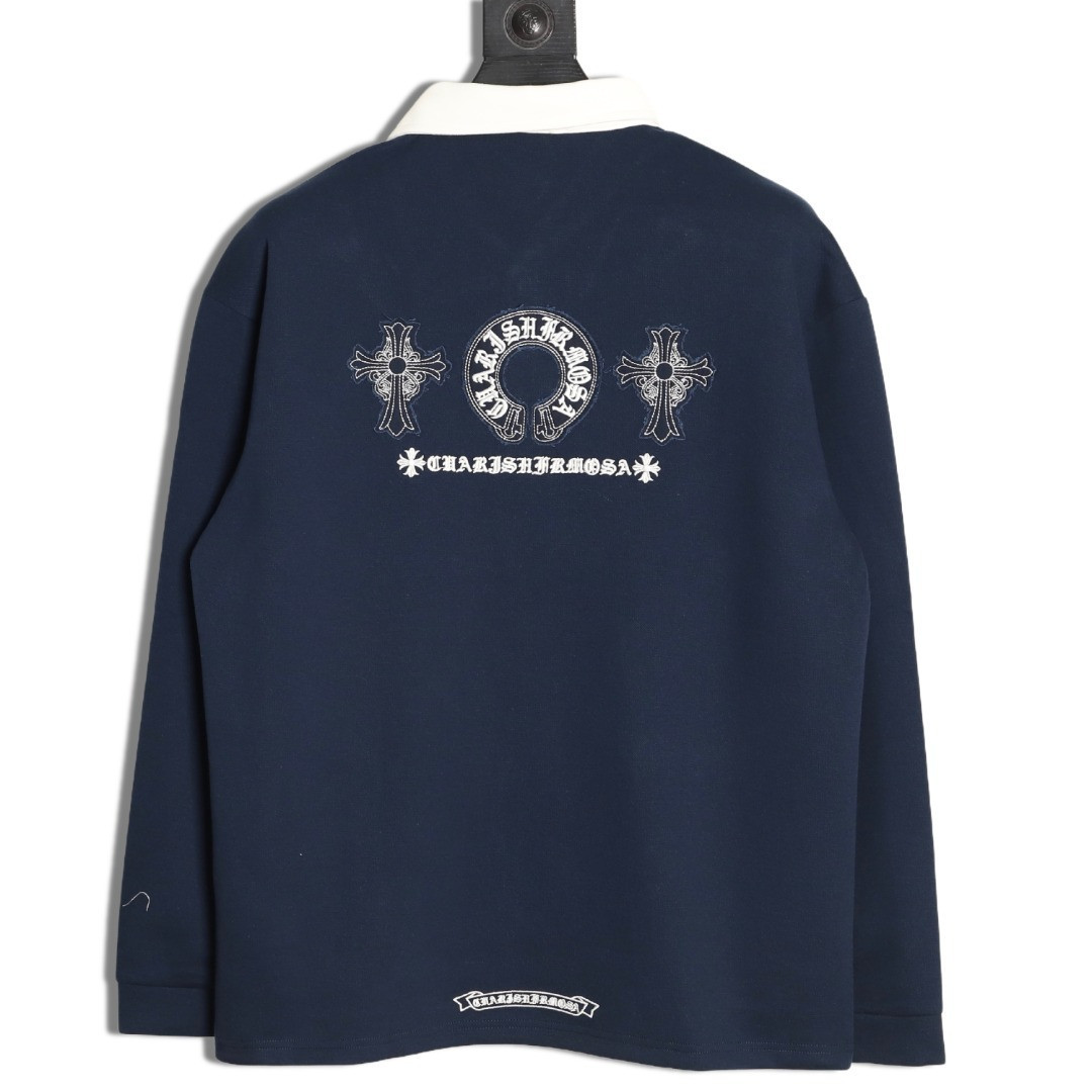 Ch*0me He**ts Long-sleeved Polo Shirt