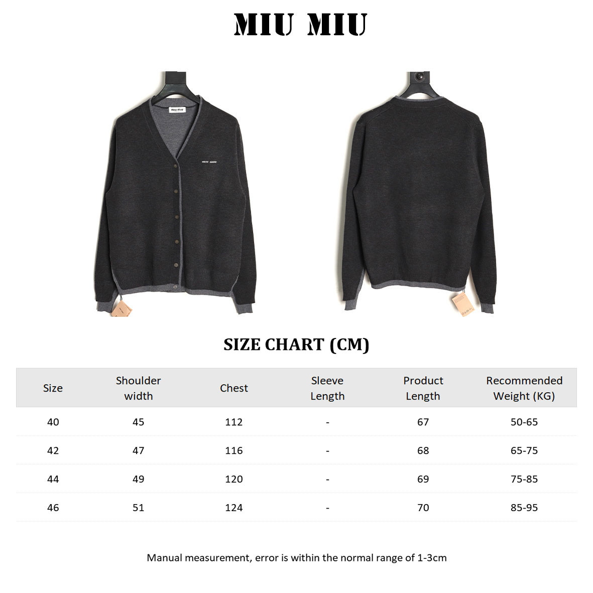 Miu Miu Cardigan Sweaters
