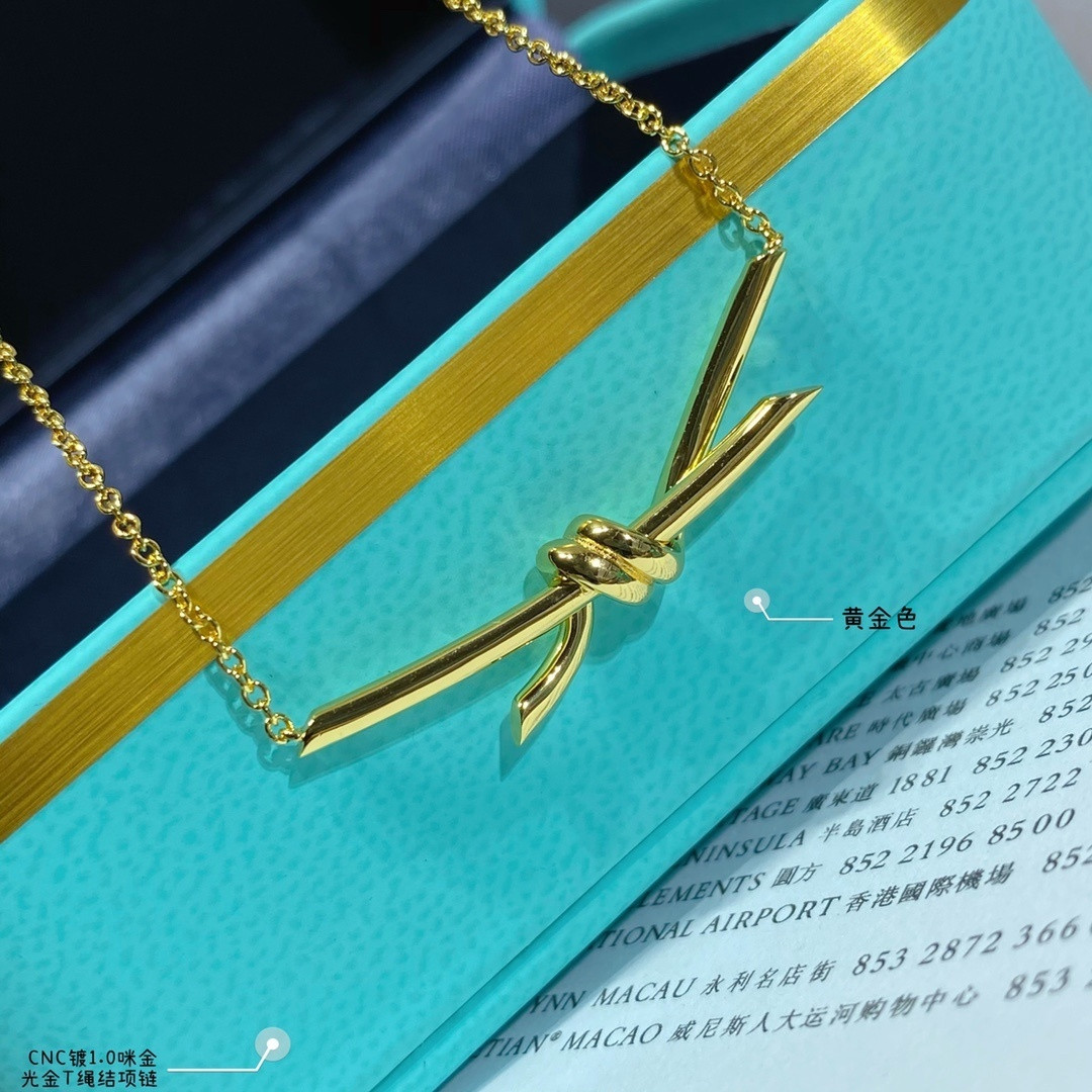 Tiffany & Co. T-knot Necklace
