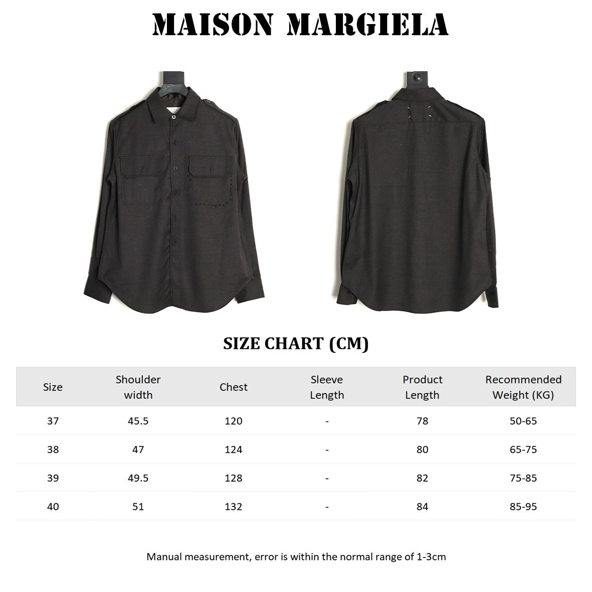 MAISON MARGIELA Long-sleeved Shirts