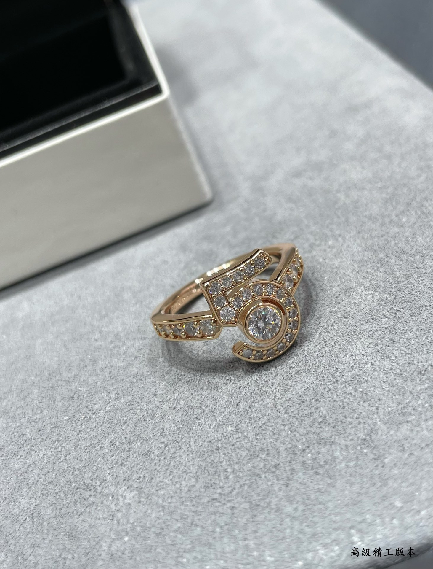 Ch**el 5-word full D1am0nd Ring