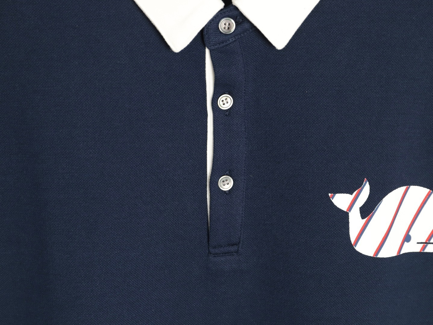 Thom Browne Long-sleeved Polo Shirt