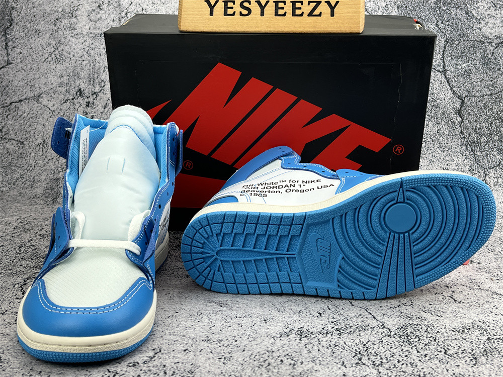 UA AIR JORDAN 1 X OFF-WHITE NRG "OFF WHITE UNC"