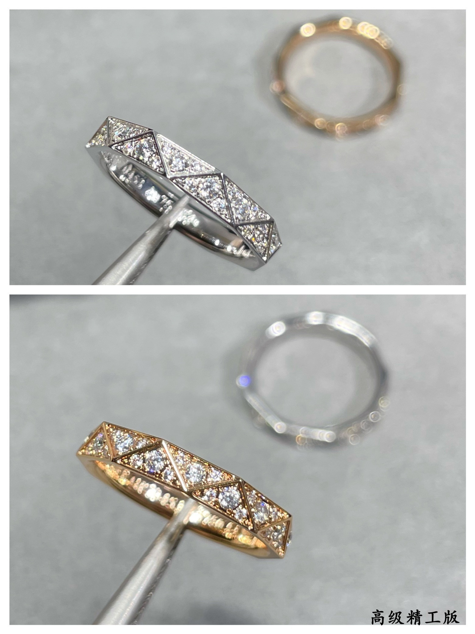 Graff D1am0nd-encrusted Rhombus Ring