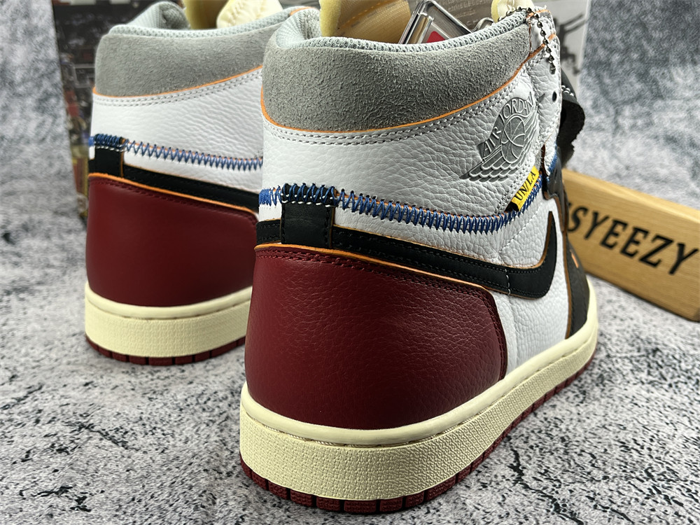 UA UNION x AIR JORDAN 1 RETRO HIGH OG NRG BLACK TOE