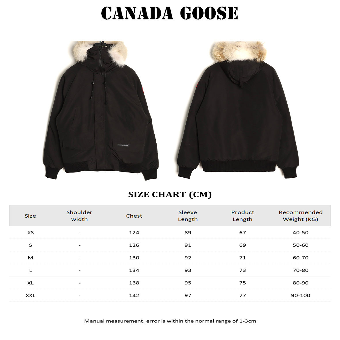 Can*a G00se Short Puffer jacket