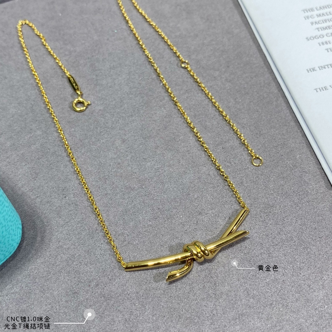 Tiffany & Co. T-knot Necklace