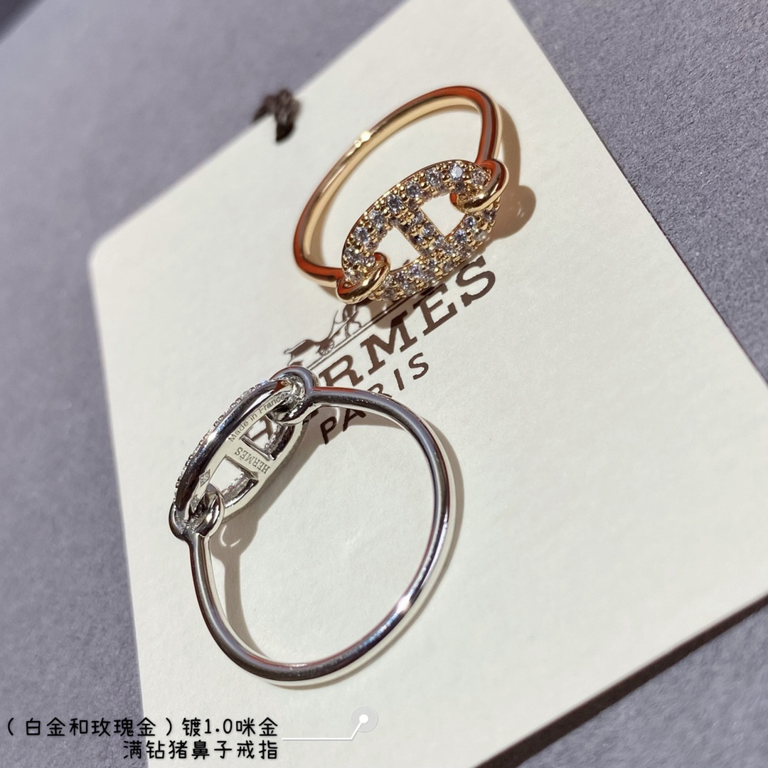 H**me5 Farandole Collier de Chien Full D1am0nd Ring