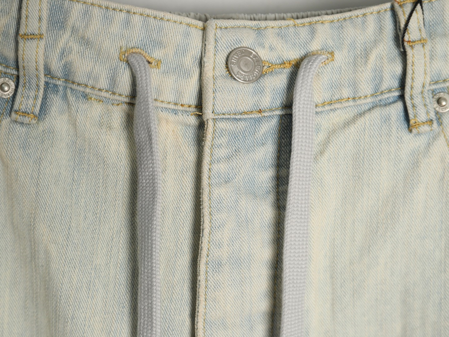 Ba1en*iaga 25ss Patchwork Jeans