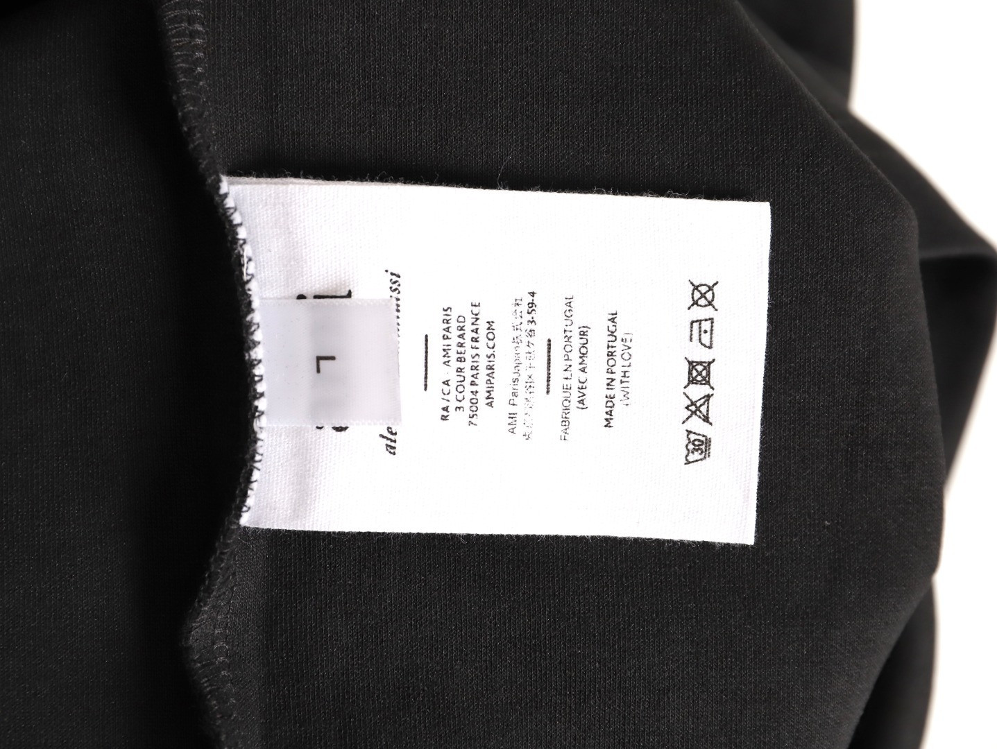 Ami 25Fw Long-sleeved T-shirt