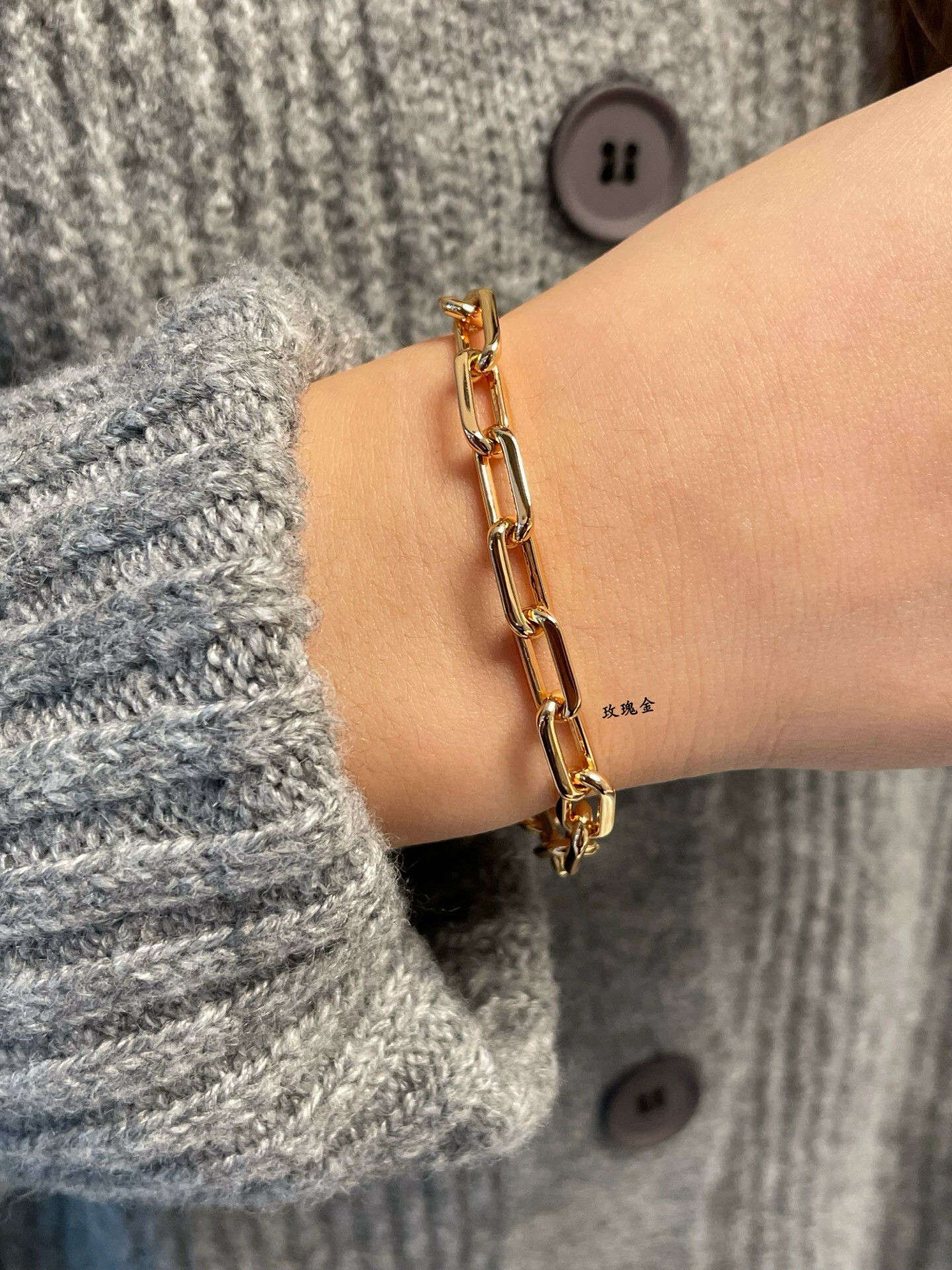 Ca*t1er Santos de Bracelet(Chain length 20cm)