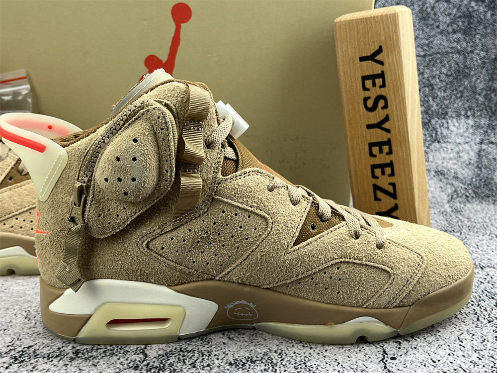 UA AIR TRAVIS SCOTT X AIR JORDAN 6 RETRO 