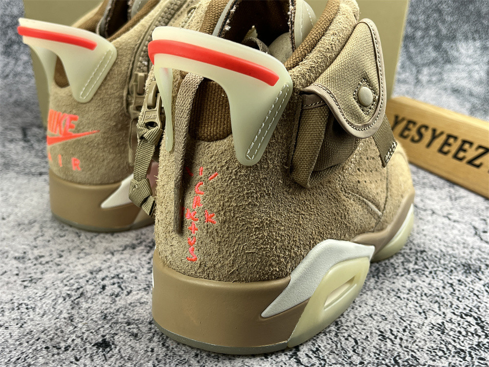 UA AIR TRAVIS SCOTT X AIR JORDAN 6 RETRO 