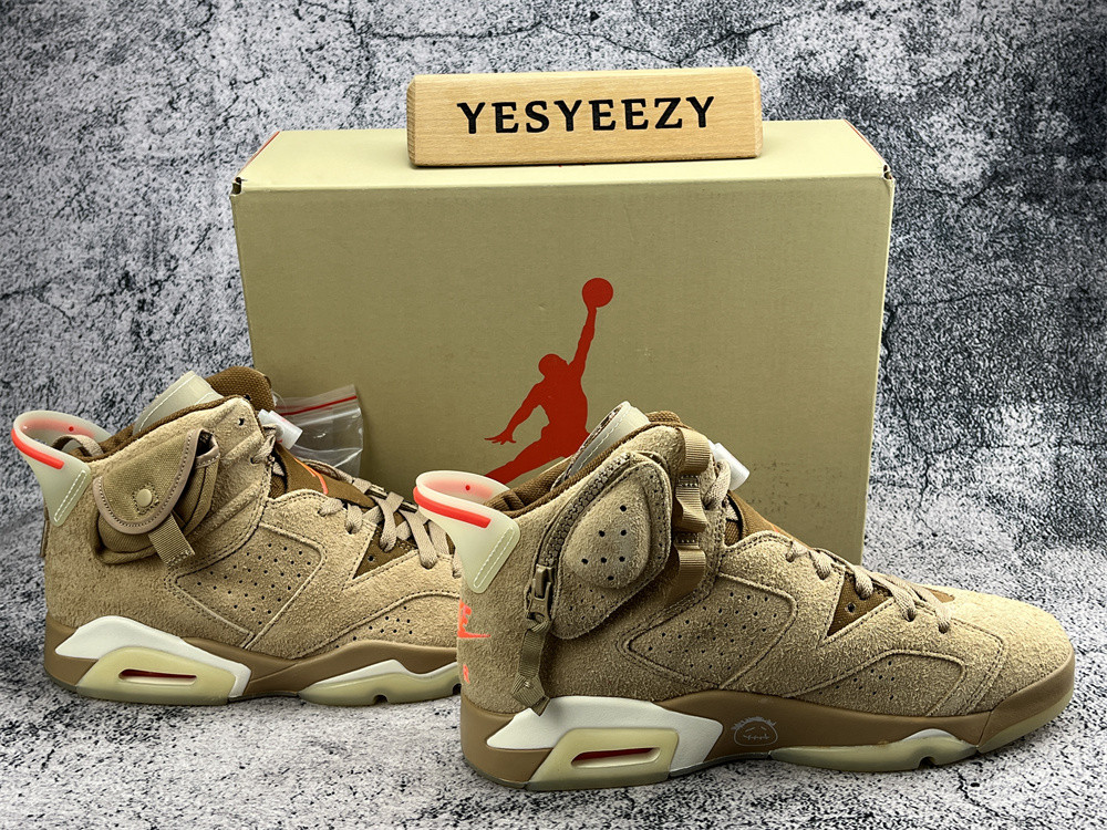 UA AIR TRAVIS SCOTT X AIR JORDAN 6 RETRO 