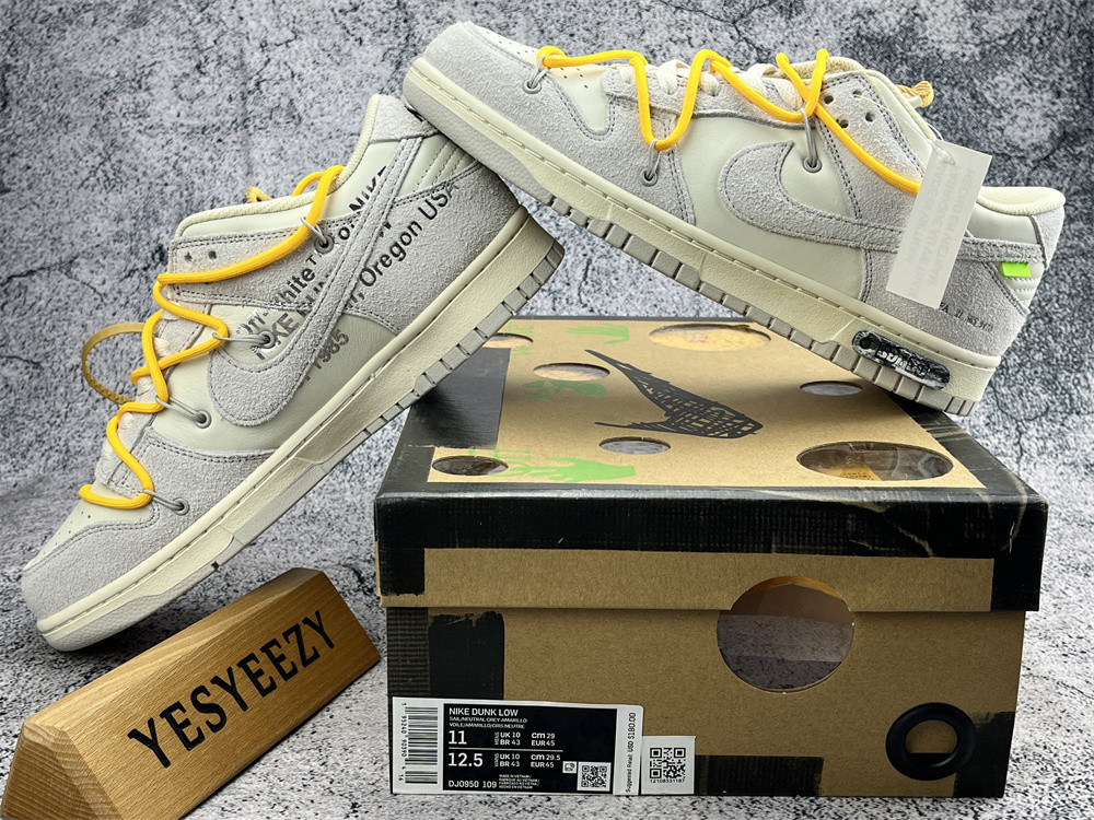 UA NIKE OFF-WHITE X DUNK LOW 