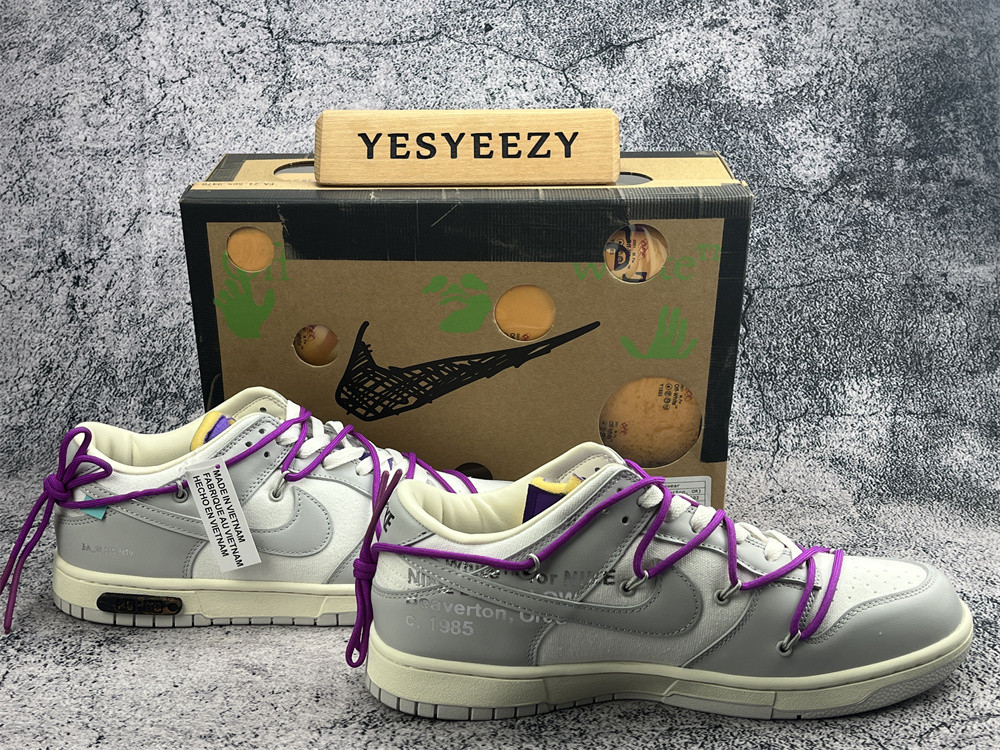 UA NIKE OFF-WHITE X DUNK LOW 