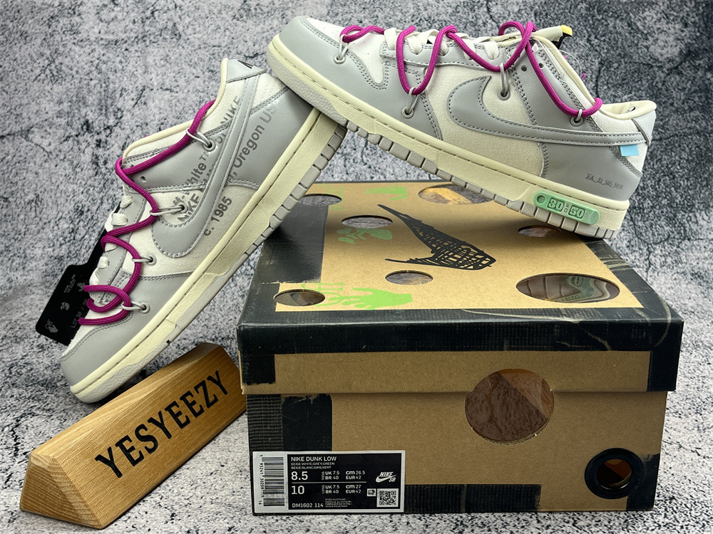 UA NIKE OFF-WHITE X DUNK LOW 