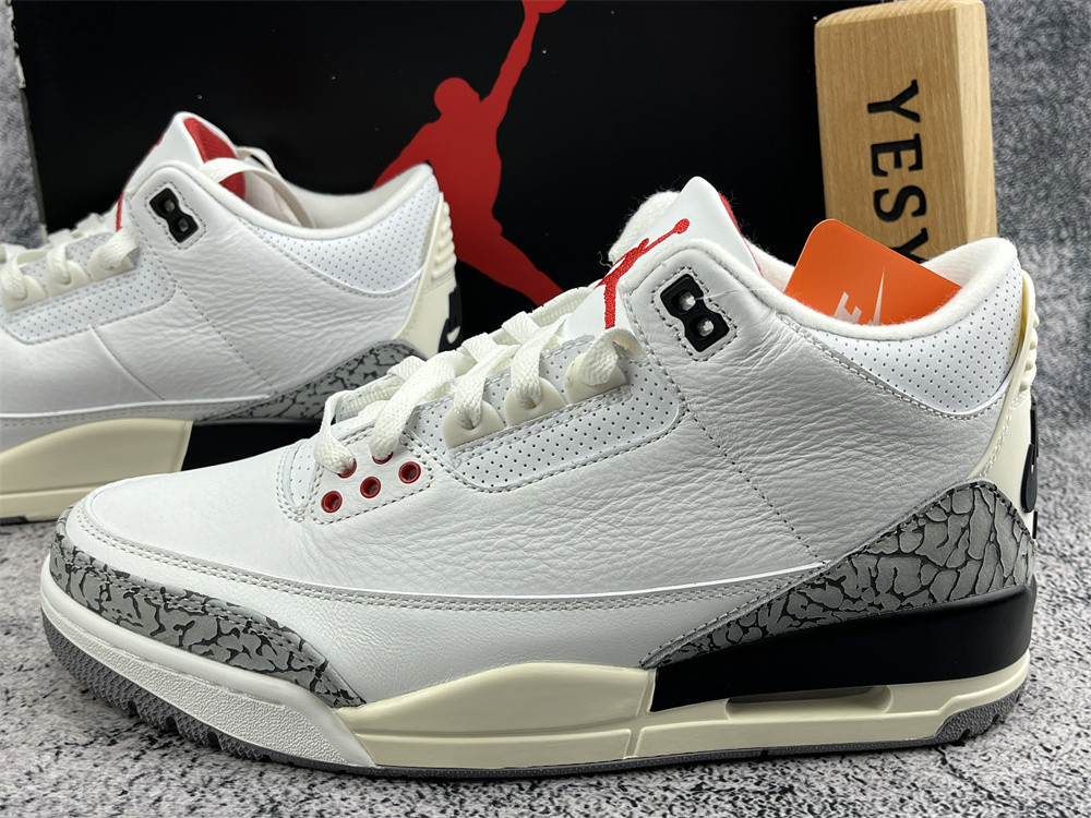 UA AIR JORDAN 3 RETRO "WHITE CEMENT REIMAGINED"