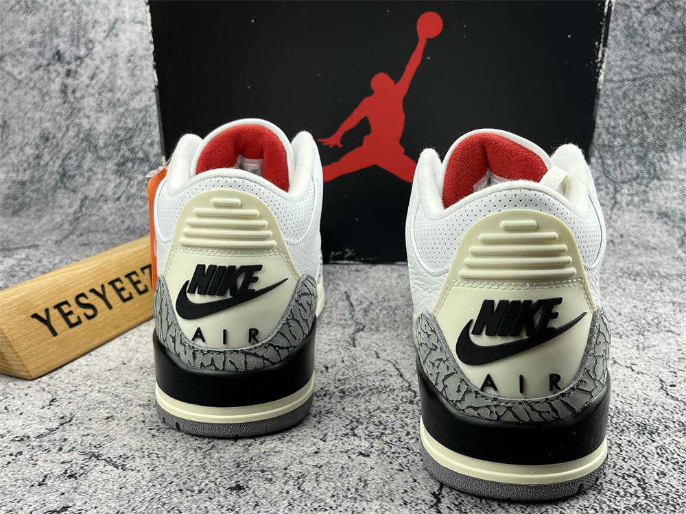 UA AIR JORDAN 3 RETRO "WHITE CEMENT REIMAGINED"