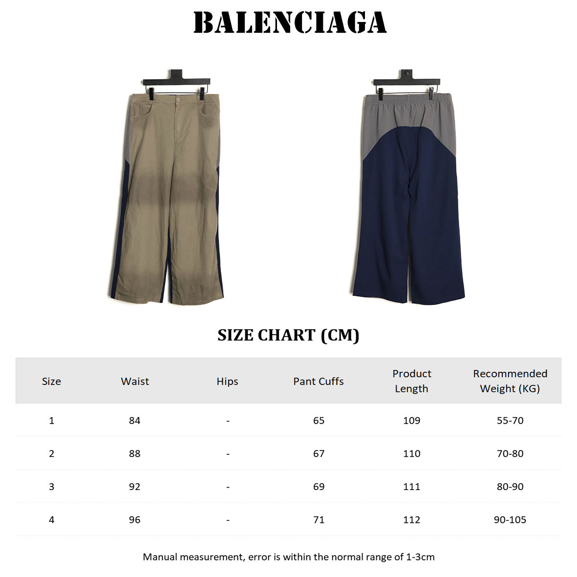 Ba1en*iaga 25FW Pants
