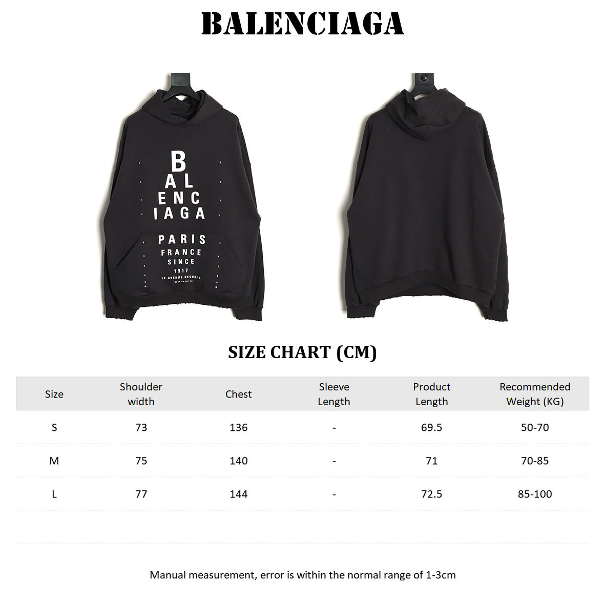 Ba1en*iaga Hoodies