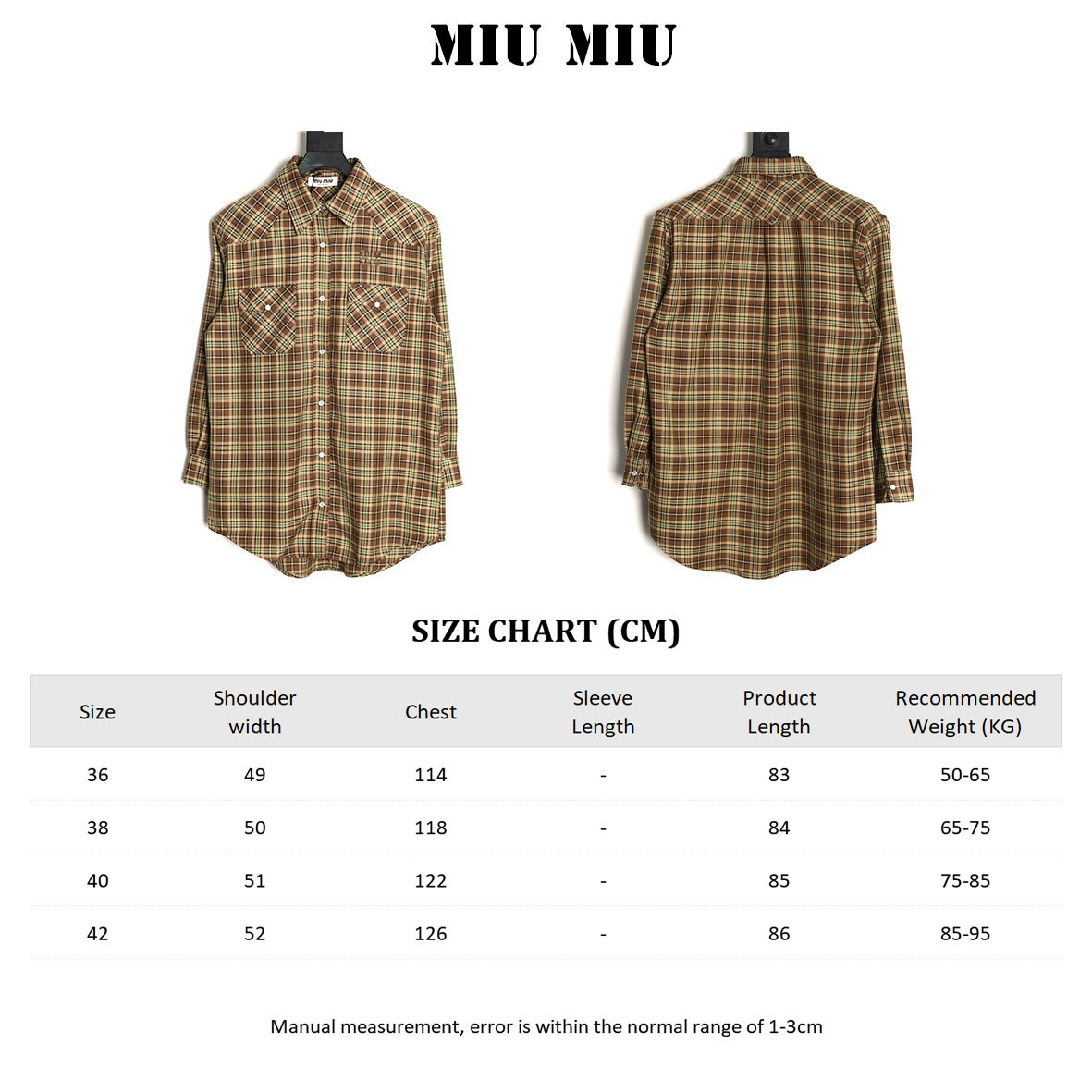 Miu Miu Long-sleeved Shirts