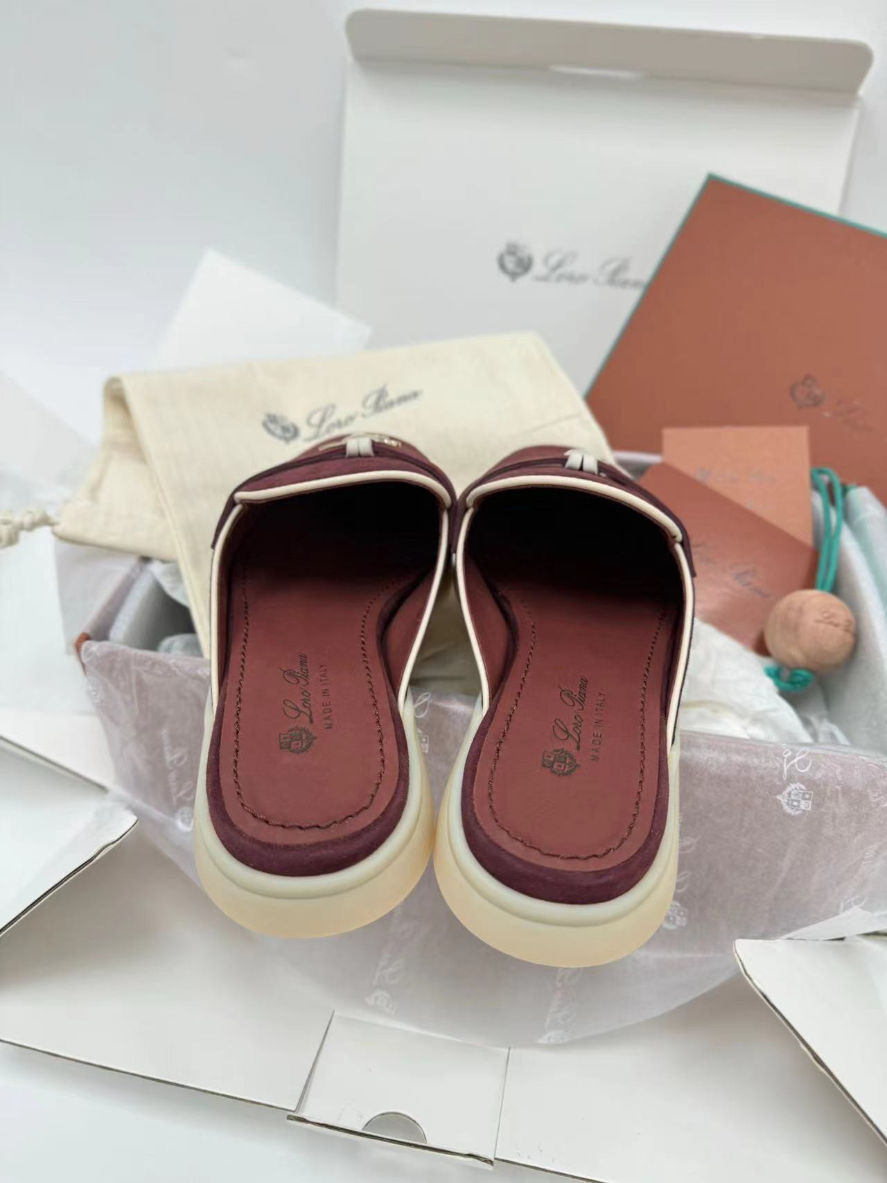 UA L0r0 P1ana  Babouche Charms Walk Moccasin Slipper Moccasin (Customized, No return No exchange)