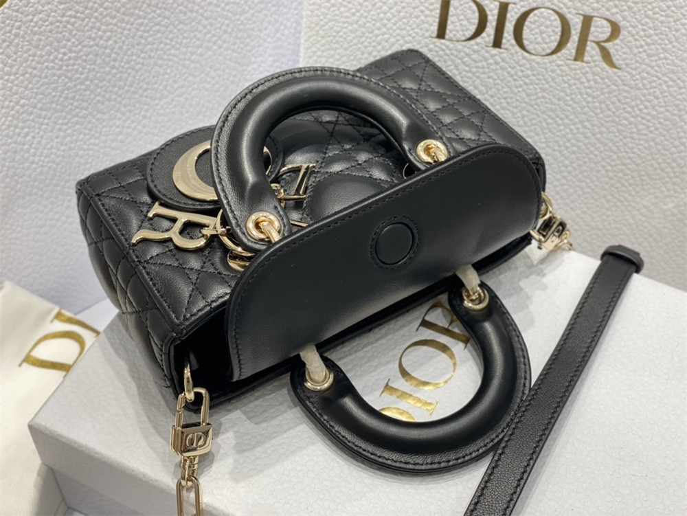 D10r MINI LADY D-JOY BAG Black 16 x 9 x 5 CM