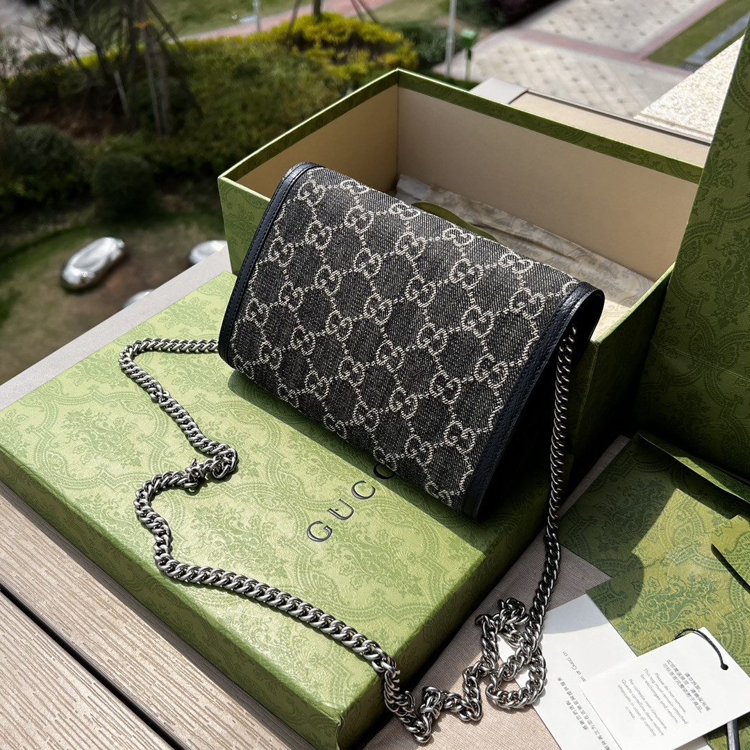 Gvc*1 DIONYSUS GG Svp*me MINI BAG 8"Wx5"Hx2.3"D