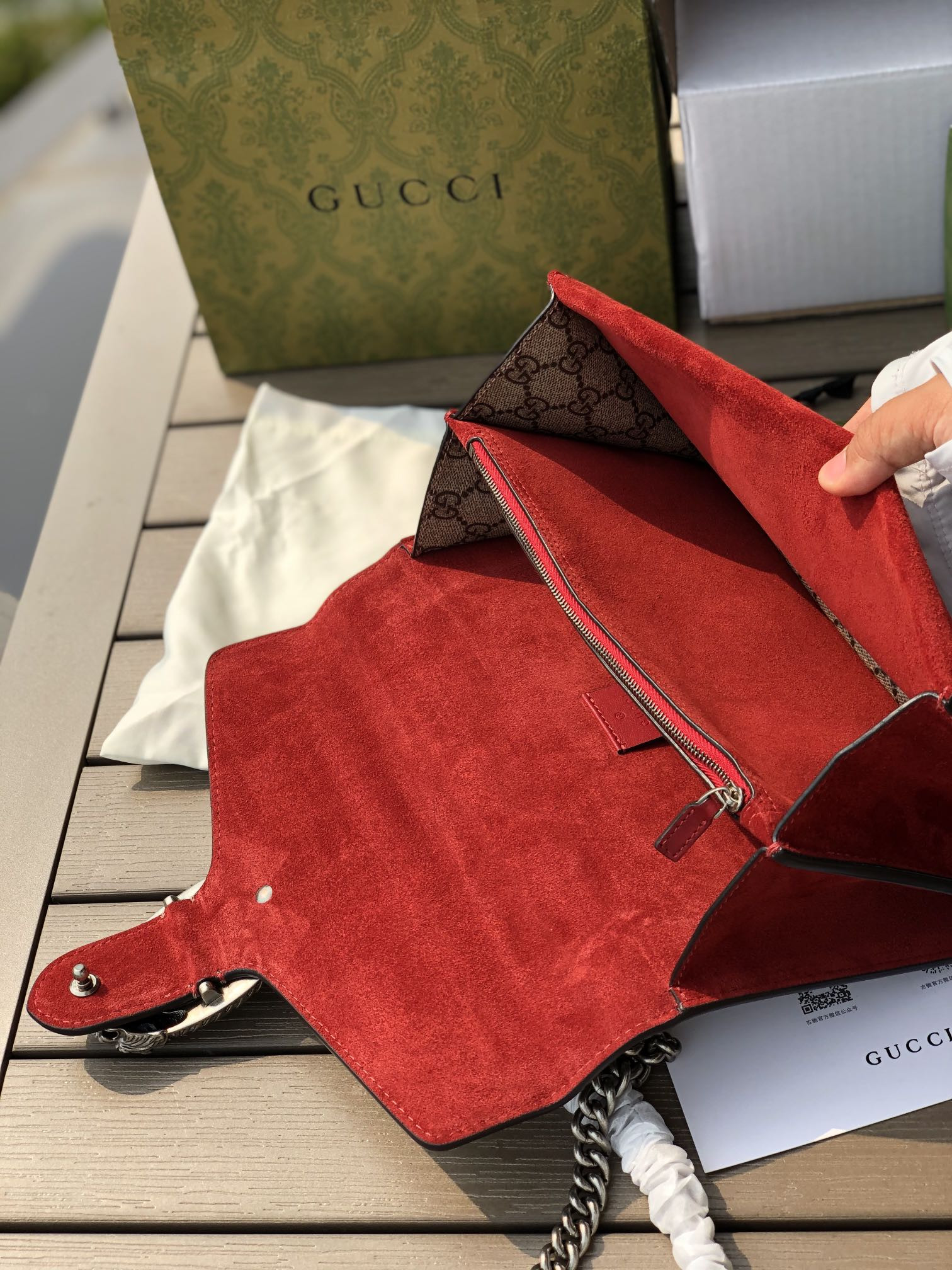 Gvc*1 DIONYSUS SMALL SHOULDER BAG 11"Wx7"Hx3.5"D